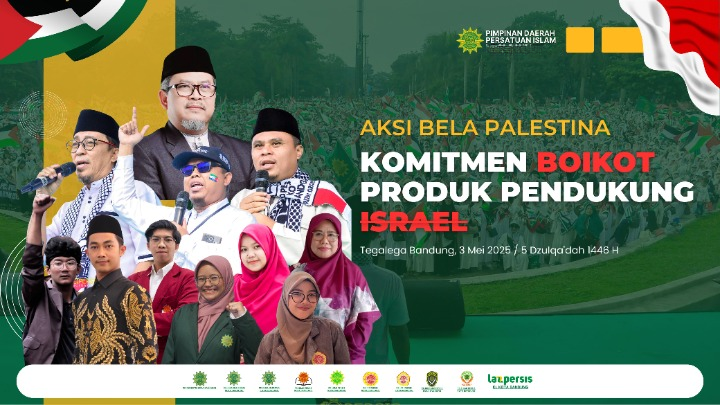 Aksi Bela Palestina, Persatuan Islam Kabupaten Pandeglang Mengajak Turun Aksi
